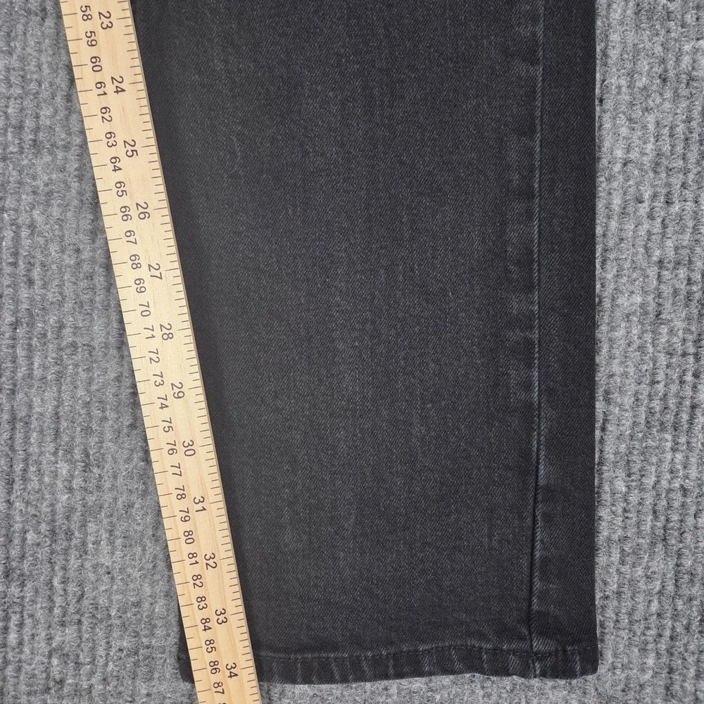 Levis 511 Slim‎ Fit Jeans Mens 34x34 Washed Black Denim Pants 04511-4406